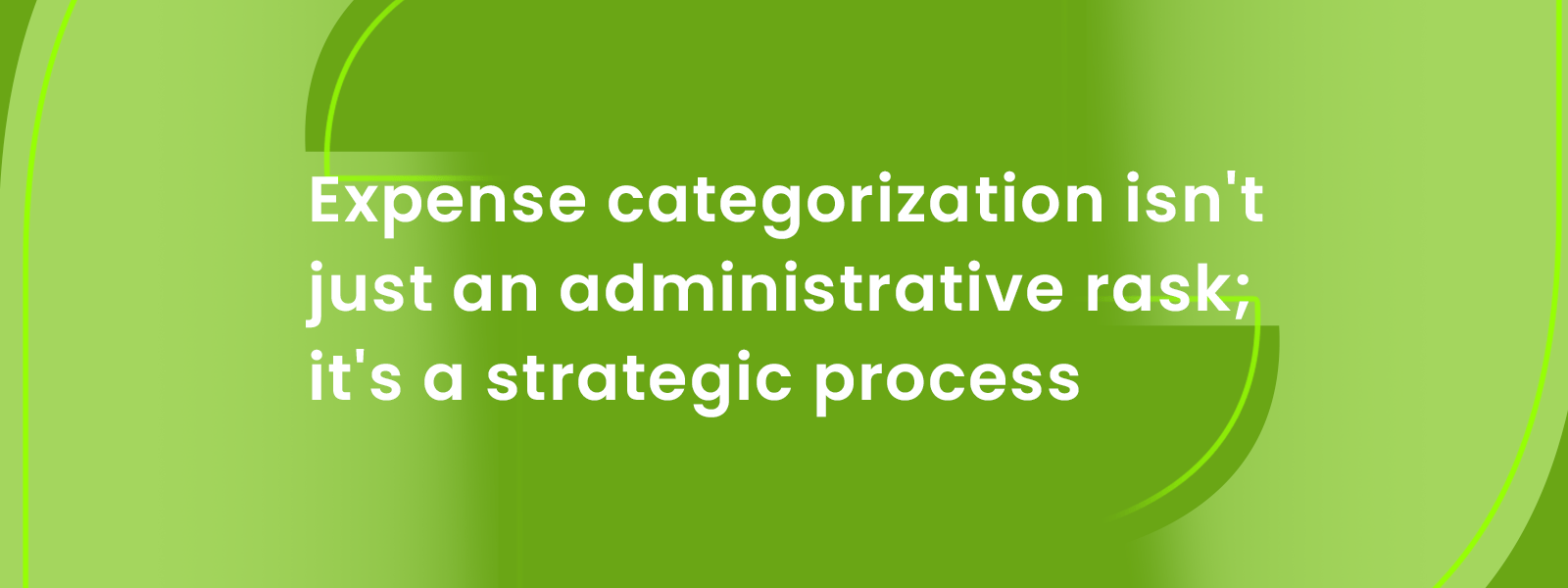 Expense categorization isn't just an administrative rask; it's a strategic process